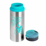 BOOSTER WATER BOTTLE (900 ML) (BLUE) (Pack of 1, Steel)Booster water bottle