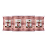 90's MILL Handgrounded Natural Organic Black Salt / Kala Namak Powder | Handground Kala Namak Kala Loon Powder | Sulphur-Rich Kala Namak Sanchal Powder | bit loona bit lobon kala loon-850GM*4Pack