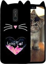 Aviaaz Mi Redmi Note 3 3D Black Rubber Back Cover