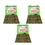 SIGNAMIO Havan Dhoop Cup for Pooja Meditation,Festivals and Spiritual Events-Pack 3 (Havan)