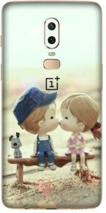 instyler One Plus 6 Matte Vinyl Doll Printed Mobile Skin Sticker with Scratch Resistant Lamination