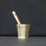Indian Bartan Brass Mamjista / Mortar