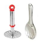 Buy Stainless Steel Pav Bhaji Masher With Stainless Steel Rice Palta ...