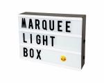 MEHAKENT LED Changeable 96 Letter and Symbols Tiles Numbers Message Combination A4 DIY Cinematic Light Box for Wedding, Home Décor Diwali Festival