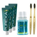 Purexa Sensitive Herbal Toothpaste And Toothbrush And Antioxidant Mouthrinse (Pack of 7)