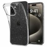 Spigen Liquid Crystal Glitter Back Cover Case Compatible with iPhone 15 Pro Max (TPU | Crystal Quartz)