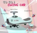 Odelee Stylish OT GoGo Full Lighting Effect Swing Car For kids 3 to 5 years