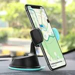 Hold Up Dual Purpose 360-Degree Rotating Car Mobile Phone Mount Holder Stand (Up to 6