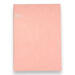 SAMVARDHAN PU Leather Soft Cover 80GSM Ruled Office Diary/Journal/Notebbok with100 Sheets for Business Office Daily Use (Pack of 1, Pink)