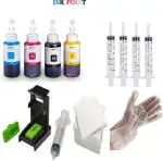 INK POINT 805 HP Cartridge Refill Kit HP Printer HP DeskJet 1210, 1211, 1212, 1213, 2330, 2331, 2332, 2333, 2720 Multicolor Ink Bottle 100 ml pack of 13