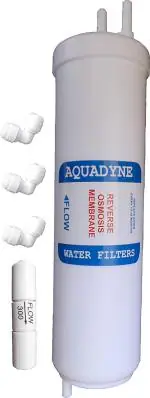 Aquadyne Water Filters Nano Size Ro Membrane 75 Gpd (8 Inch) For Kent Ros