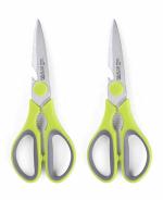 NAALSA VICTOR 2Pc Kitchen Scissor Heavy Duty Shears Ultra Sharp Stainless Steel Multi-function