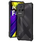 COBERTA Back Cover for Poco F4 5G Back Cover Case - Black Transparent