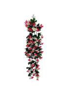saf White Orchids Artificial Flower  (24 inch, Pack of 1, Vine & Creepers)