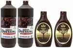 Mr.Kool Chocolate Syrup 2.9kg Combo Chocolate syrup (pack of 1 kgx2,450gmX2)