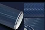 Aarder Blue CARBEN Fiber Vinyl Car Wrap Sheet Roll for car Bike and Gadgets (12inch X 50Inch)
