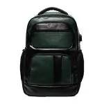 F Gear Mantra V2 Olive Green Artificial Leather Laptop Backpack 28 L