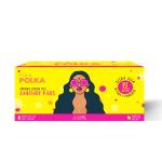 Pinq Polka Premium Cotton Feel Ultra Sanitary Pads, XL with Individual Disposable Pouch,40pcs
