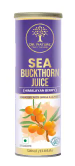 Dr. Nature Sea Buckthorn Juice (Rich source of Omega 3, 6, 9 and 7 and Super Anti-oxidant) Immunity Booster Health Drink (500 ml.)