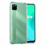 Kite Digital Oppo Realme C11 Transparent Bumper Shock Proof Corner Soft TPU Silicone Flexible Back Case Cover