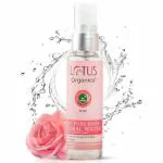 Lotus Organics+ 100% Pure Rose Floral Water | Soothes and Calms Irritation | Preservative & Artificial Fragrance Free | All Skin Types | 50ml