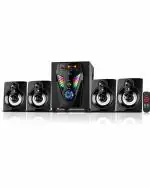 TRONICA FD-101 30W 4.1 Channel Bluetooth Home Theater Music System with Remote/FM/USB/AUX/LED