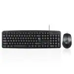 Enter Type Mate Pro Wired Keyboard and Mouse Combo Set (Black)