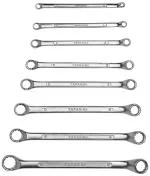 Taparia 1808 8-Pieces Ring Spanner Set for Professionals