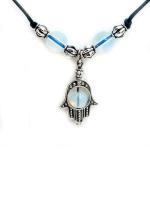 Astroghar Hamsa Hand God Hand Fatima Hand Metal Pendant