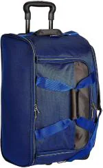 Aristocrat Crysta | Cabin - 57L | Duffle Trolley | Polyester | Blue