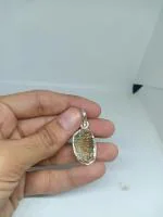 VIBRANCE Shukra Mani Silver Locket 13 Carat 100% Natural Shukramani | Shukra Mani Silver Locket