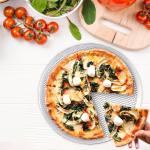 HAZEL Aluminum Pizza Mesh Tray | 10 Inch Round Baking Screen for Crispy Crust