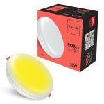 Fybros Yellow Roso Junction Downlight Conceal Led Ceiling Light For Home And Kitchen 15 Watts