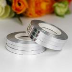 AMFIN (Pack of 24) Silver Ribbon for Decoration / Silver Ribbon for Balloon Decoration / Balloon Curling Ribbon for Decoration Silver / Metallic Balloon Ribbon Roll / Curling Balloon Ribbon Roll