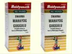 Baidyanath (Jhansi) Swarna Mahayog Guggulu Ayurvedic Medicine (2 Packs, 25 Tablets in Each Pack)
