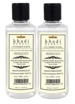 Khadi Herbal Cucumber Water Face Cleanser For All Skin Types (Pack of 2) (420 ML)