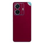 GADGETSWRAP Premium Material Skin Vinyl Decal Sticker Compatible With Vivo T1 Pro - Dark Pink Titanium