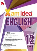 Xamidea English Class 12 Book | CBSE Board | Chapterwise Question Bank | Based on Revised CBSE Syllabus | NCERT Questions Included | 2024-25 Exam