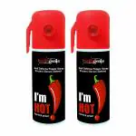 Healthgenie Self Defense Protection Safety Pepper Spray pack of 2 100 Shots 55 ml or 35 gms each