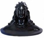 Navyaksh- Cloudmall Decorative Showpiece - 8 cm (Polyresin, Black)