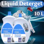 Sunita Dreams Genteel Liquid Detergent Blue 10Liter Tough Stain Removal in Laundry, Detergent Liquid for Washing Machine