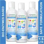 Zimmer Aufraumen Baby Bottles, Toys, Utensils Washing Liquid Detergent-1.5L with Natural & Organic Cleaning