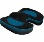 4V1 Memory Foam Coccydynia Cushion Coccyx Orthopedic Seat Cushion Coccyx Cushion for Relief from Lower Back, Sciatica, Tailbone, Lumbar Pain , Piles Hemorrhoids - UNISEX SAB1