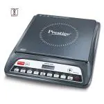 Prestige PIC 20 Neo Induction Cooktop 1600W Indian Menu Options|Timer With User Pre-Set|Black