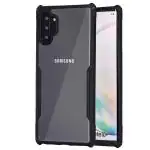 RUPELIK Samsung Galaxy Note 10 Plus (Eagle) Shock Proof Clear Protective Hybrid TPU & PC Transparent Back Crystal Clear Eagle Case Cover for Samsung Galaxy Note 10 Plus (Black/Transparent)