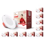 Murphy Cool White LED Down Recessed Light 6 W (Pack of 10)