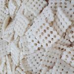 Aplenty Sabudana Net Fryums | Sago Fryums Papad | 3D Snack With Tastemaker - 350gm