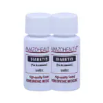 AMAZOHEALTH Diabetis For Albuminaria Homeopathy Medicine ( Pack Of 2 ) 20 grm Pills Incomplete