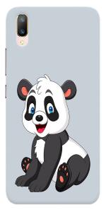 MobiEra Vivo V11 Pro Multicolor Cute Panda Design Plastic Hard Case Cover