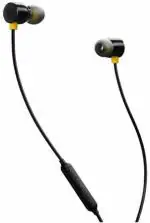 Branded Original in-Ear Stereo Extra Bass 3.5mm Jack Headphones Compatible for Realme Smart Phones Wired Headset (Black)
